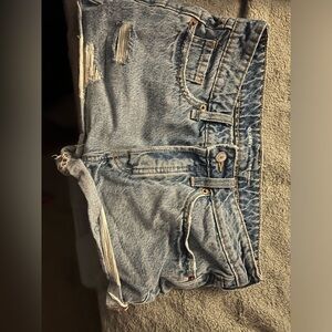 Womens old navy size 2 deconstructed Jean shorts